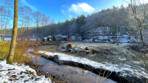 Kommerner Mühlensee wird Hochwasserrückhaltebecken Image